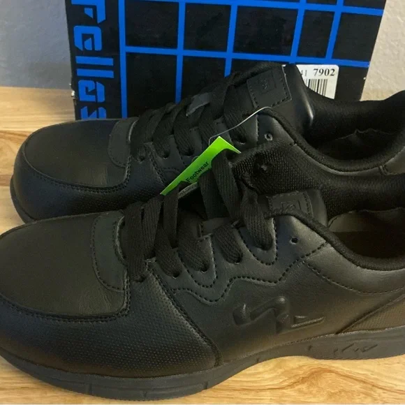 NWT Fellas Unisex Black Work Shoes Composition Toe Sturdy Men’s 7/ Women’s 9 - Picture 2 of 6